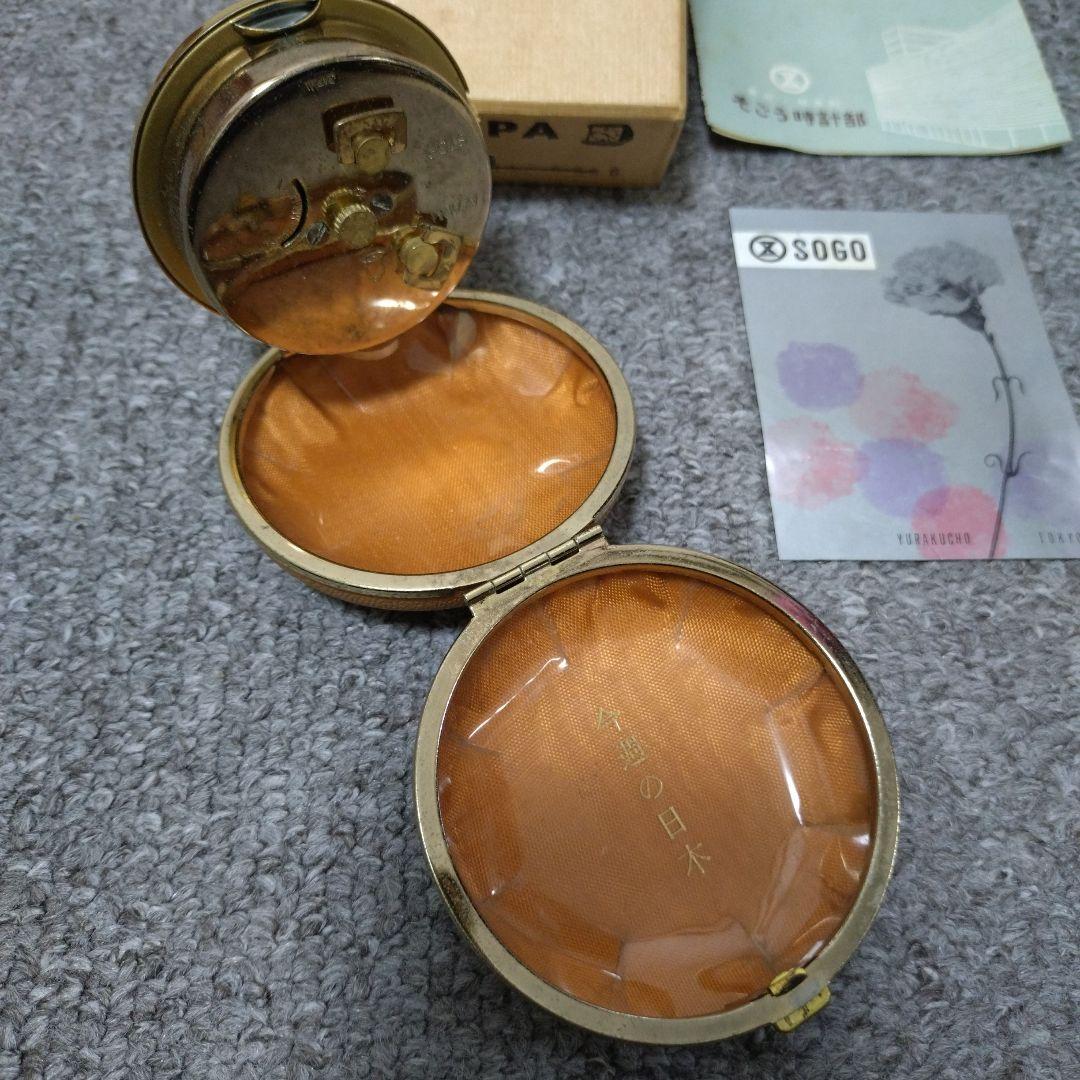 快適グッズ・旅行小物 TOKYO TOKEI Vintage travel ALARM clock