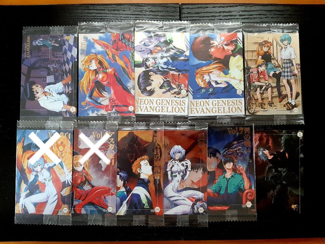 エヴァンゲリオン　ウエハース　バラ売り可能