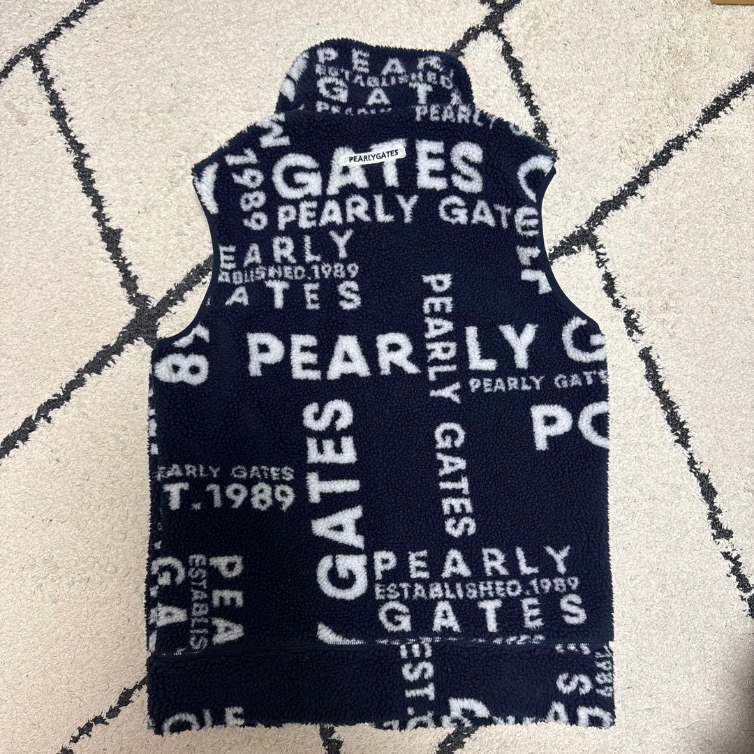 パーリーゲイツ　フリースボアベスト　サイズ5