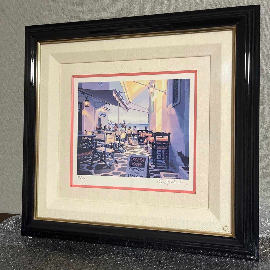 笹倉鉄平シルクスクリーン トワイライト　保証書付き