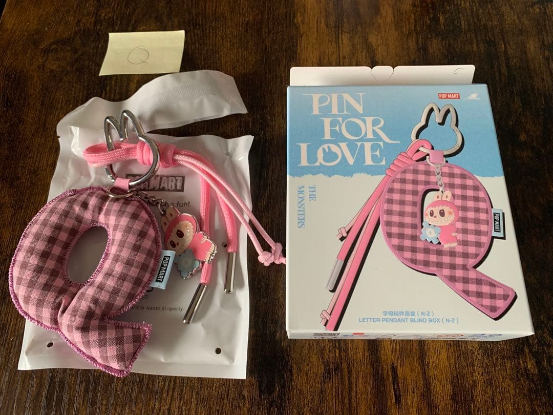 ラブブ PIN FOR LOVE アルファベット ペンダントアソートセット