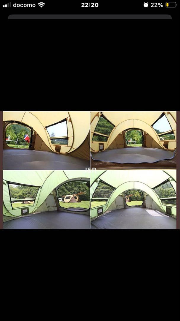 ポップアップテント、ヘキサタープ　ローチェア２つ　ローテーブル　セット