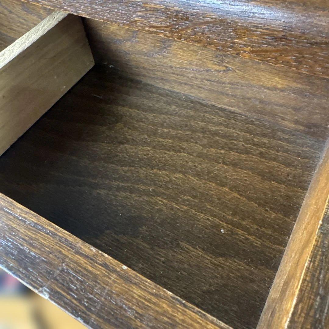 本日限定価格　アンティーク家具　引き出し付きタイプ マガジンラック