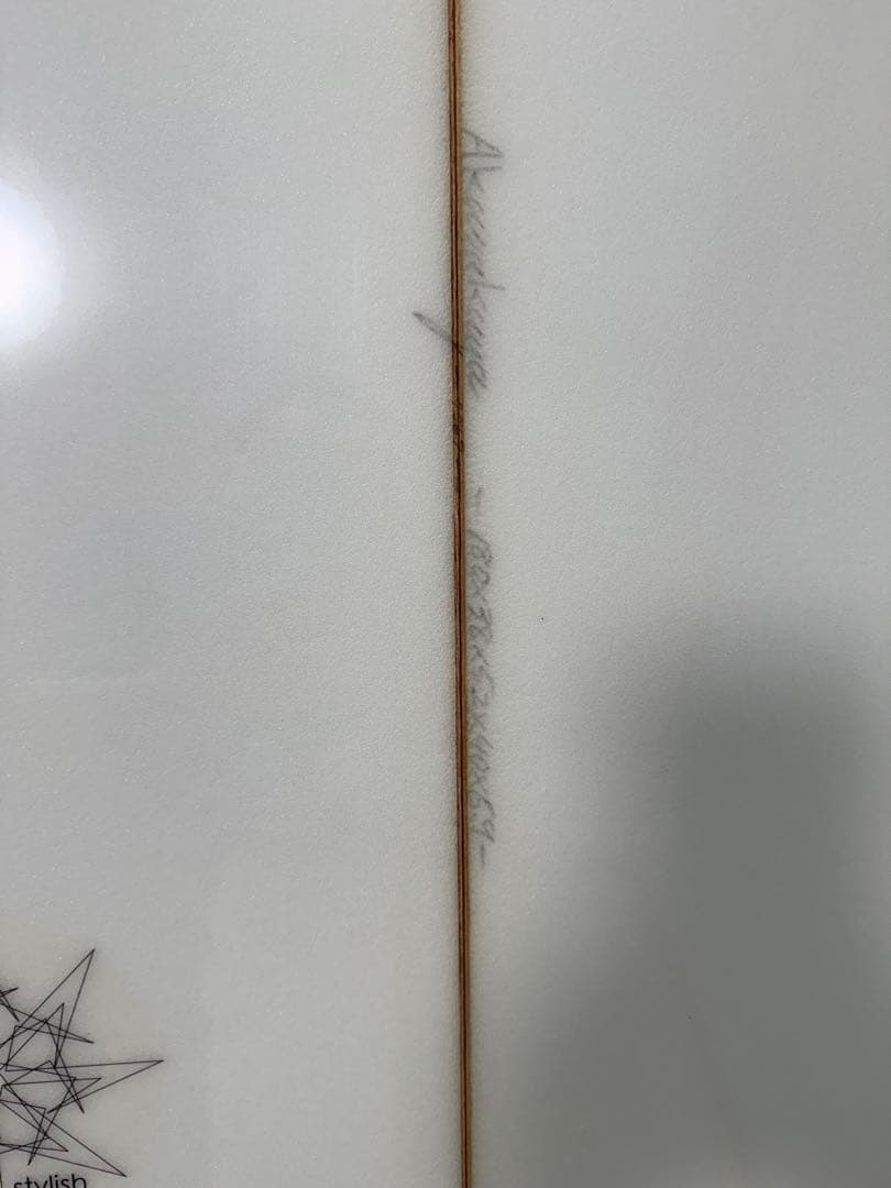 ホワイト ショートボード クワッド