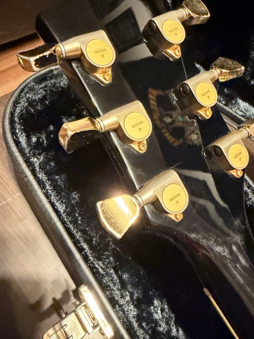 Burny レスポール カスタム 3PU バーニー　ギブソン