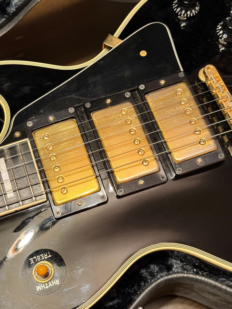 Burny レスポール カスタム 3PU バーニー　ギブソン