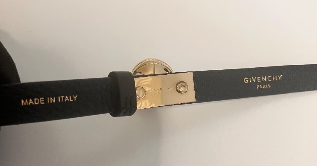 【新品・未使用】GIVENCHY猫用チョーカー首輪黒