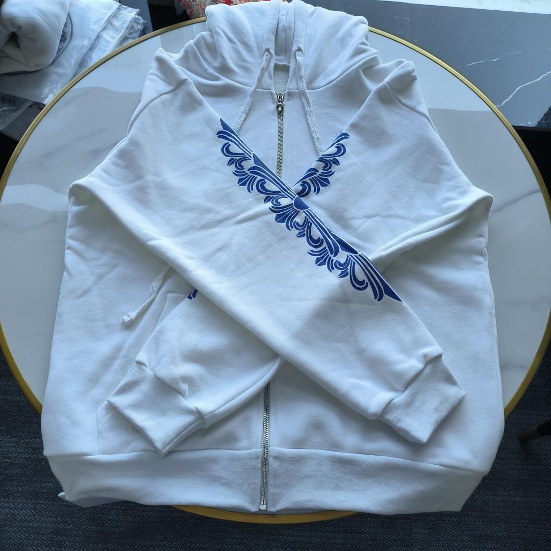 CHROME HEARTSクロムハーツ×ローリングストーンズ ジップパーカーM