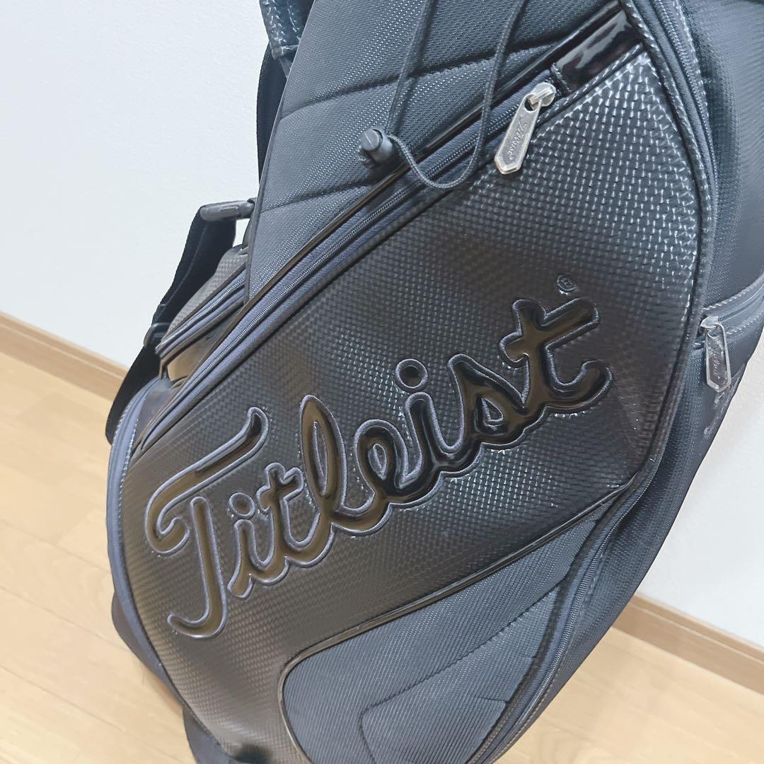 K253 Titleist タイトリスト ブラック キャディバッグ