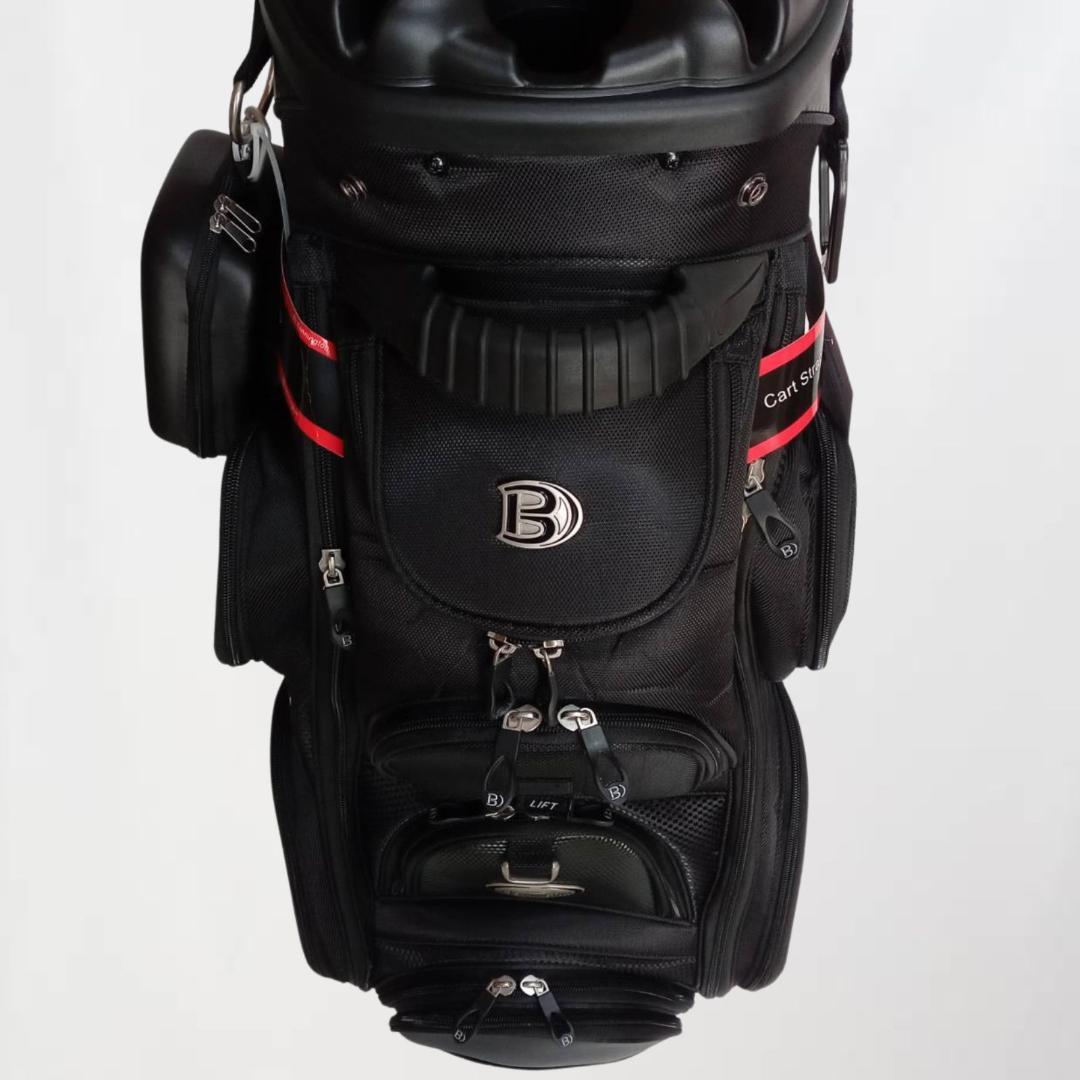 プレミアム BENNINGTON ベニントン １５分割 キャディバッグ ブラック