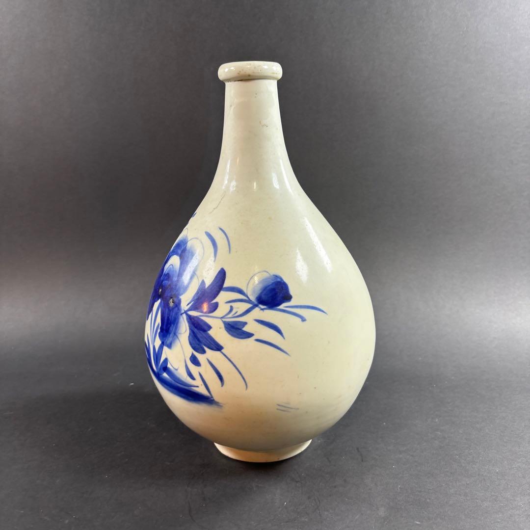 セール　花　染付　伊万里　有田　花瓶　徳利　壺　飾り