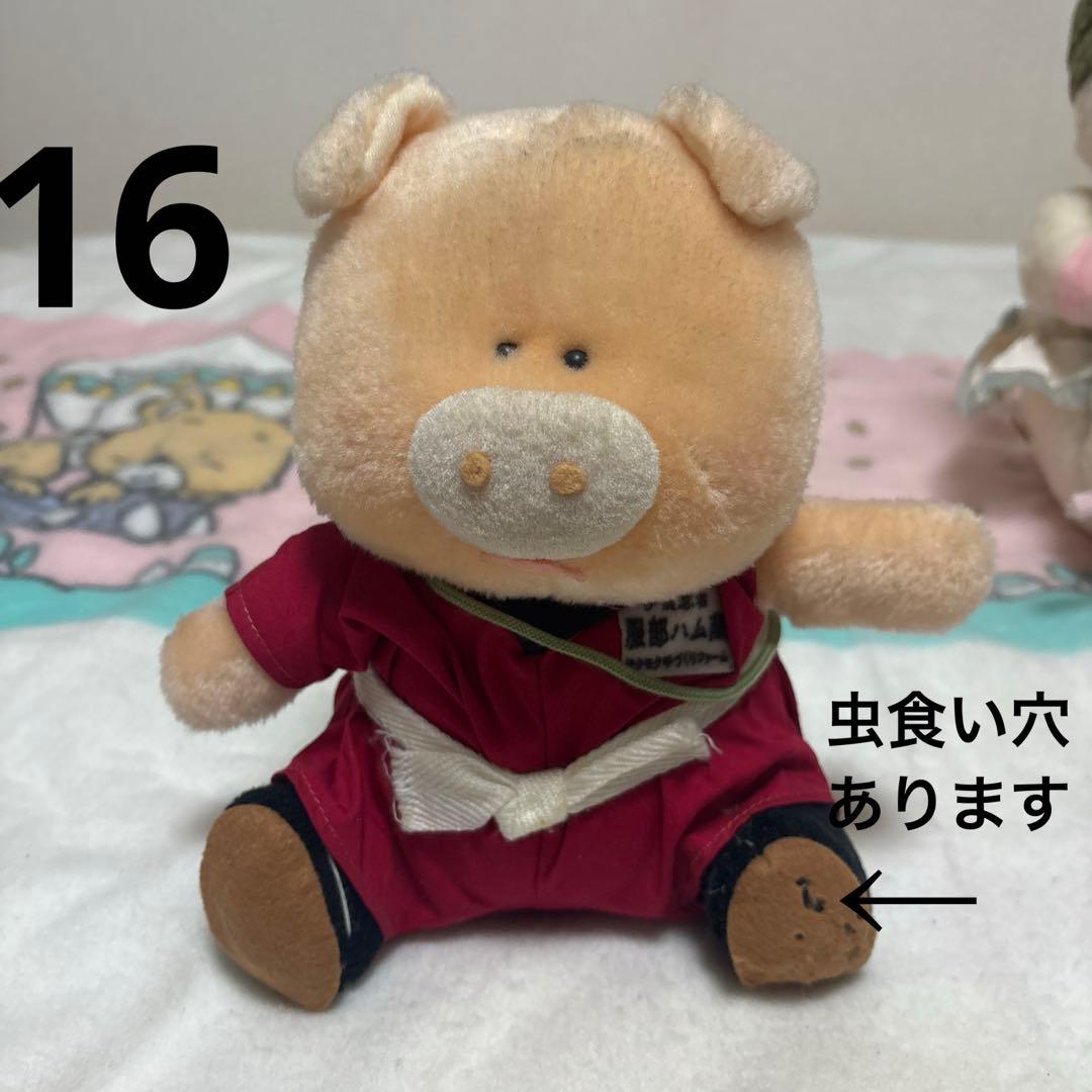 ブタ ぬいぐるみ＆マスコット 17こ まとめ売り バラ売り不可 中古品 ②