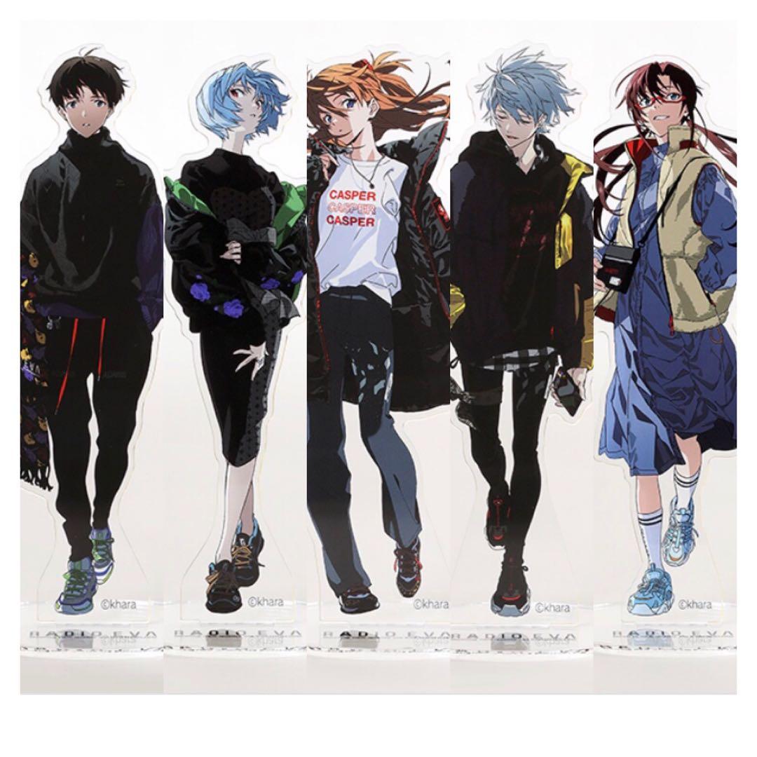 新世紀エヴァンゲリオン アクリルスタンド 第4弾 全5種 セット