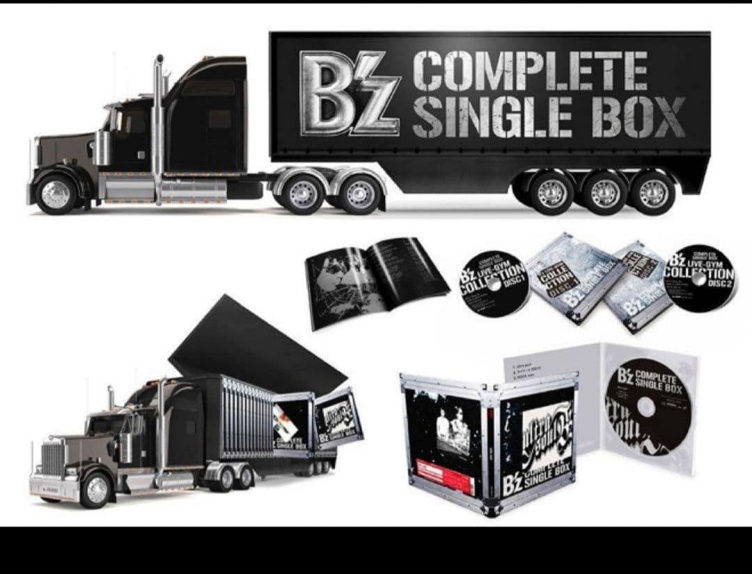 B'z COMPLETE SINGLE BOX pleasureⅡ抽選品+おまけ