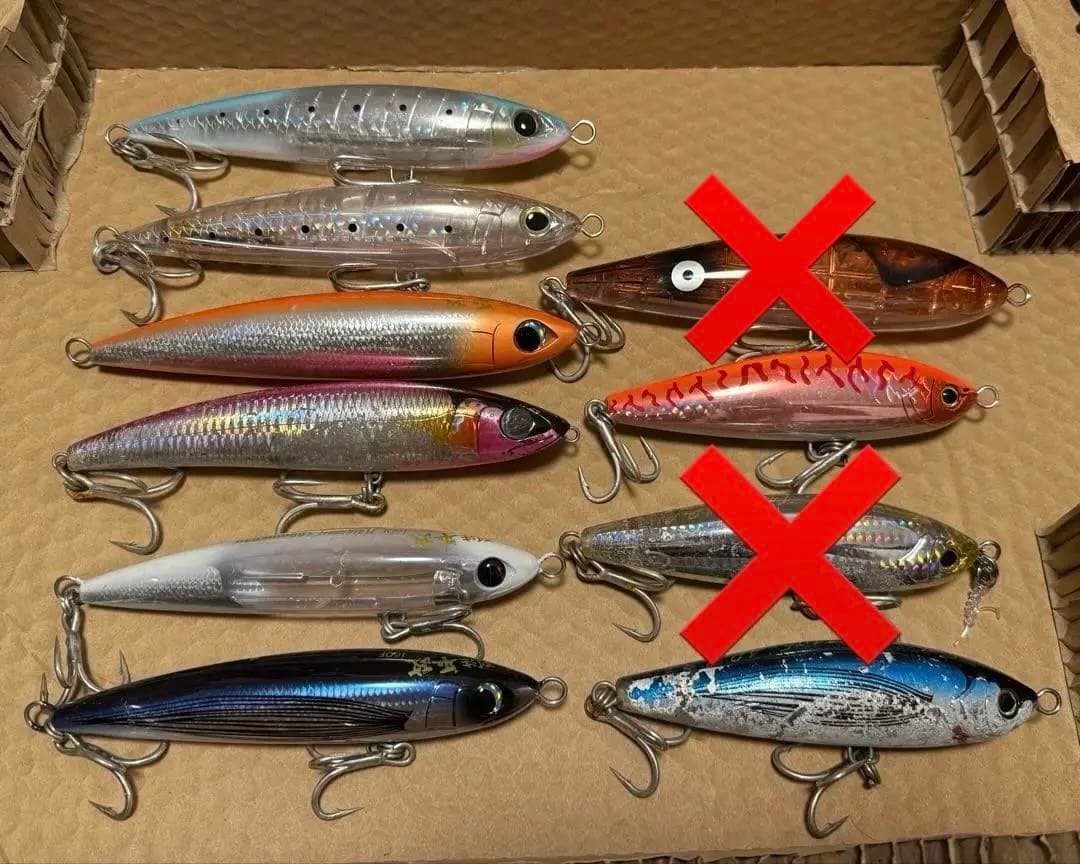 キャスティングルアー　8個セット