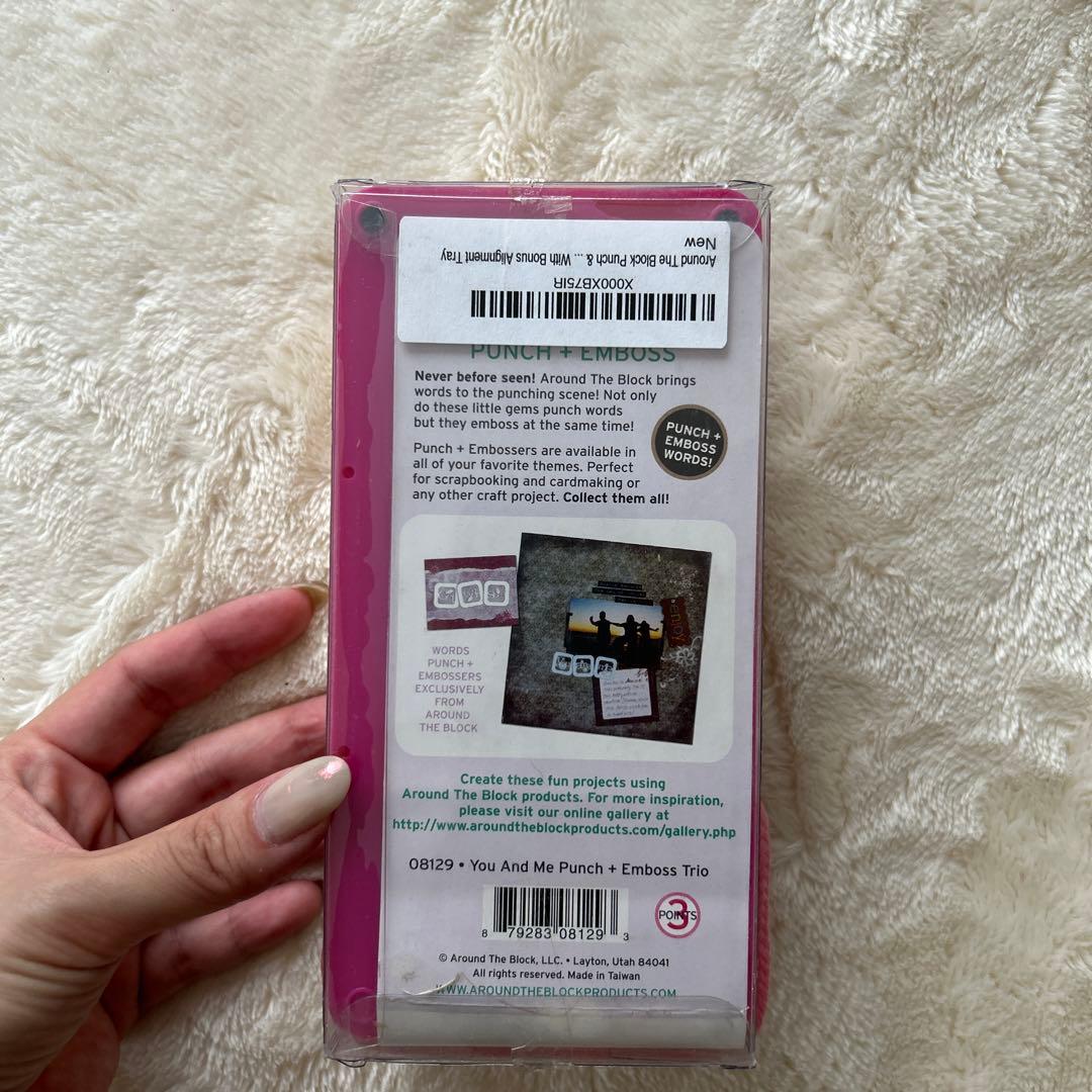 PUNCH ＋ EMBOSS TRIO  クラフトパンチ