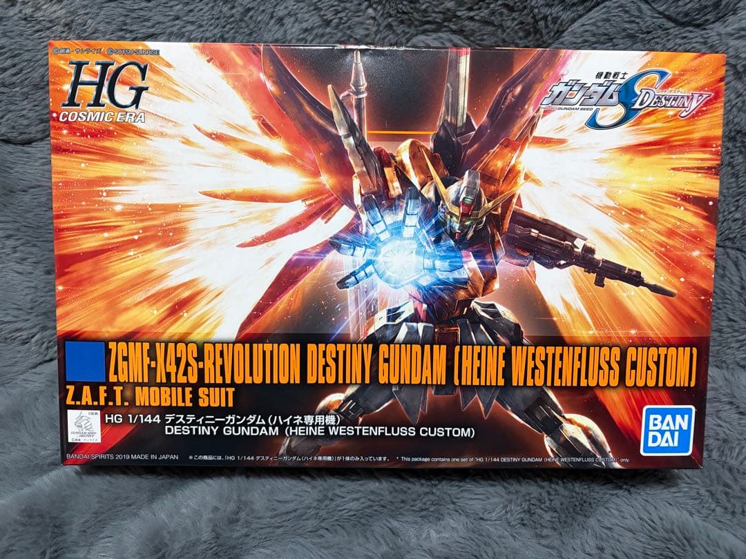 HGCE 1/144 ハイネ専用デスティニーガンダム