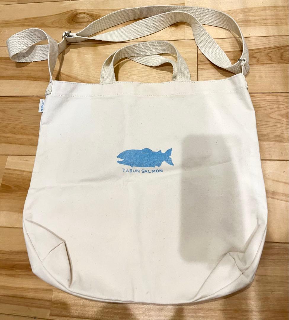 自分ツッコミくま SAKANAトートバッグ　2WAYバッグ　ナガノ