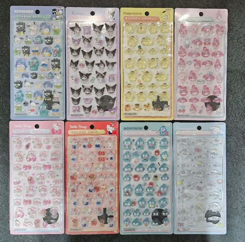 ボンボンドロップシール サンリオ 第1弾 ８枚