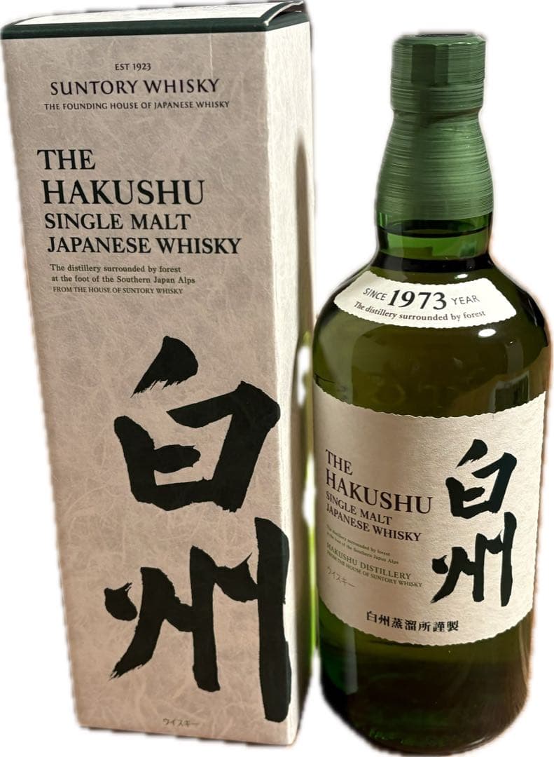 サントリーシングルモルトウイスキー 白州 700ml瓶