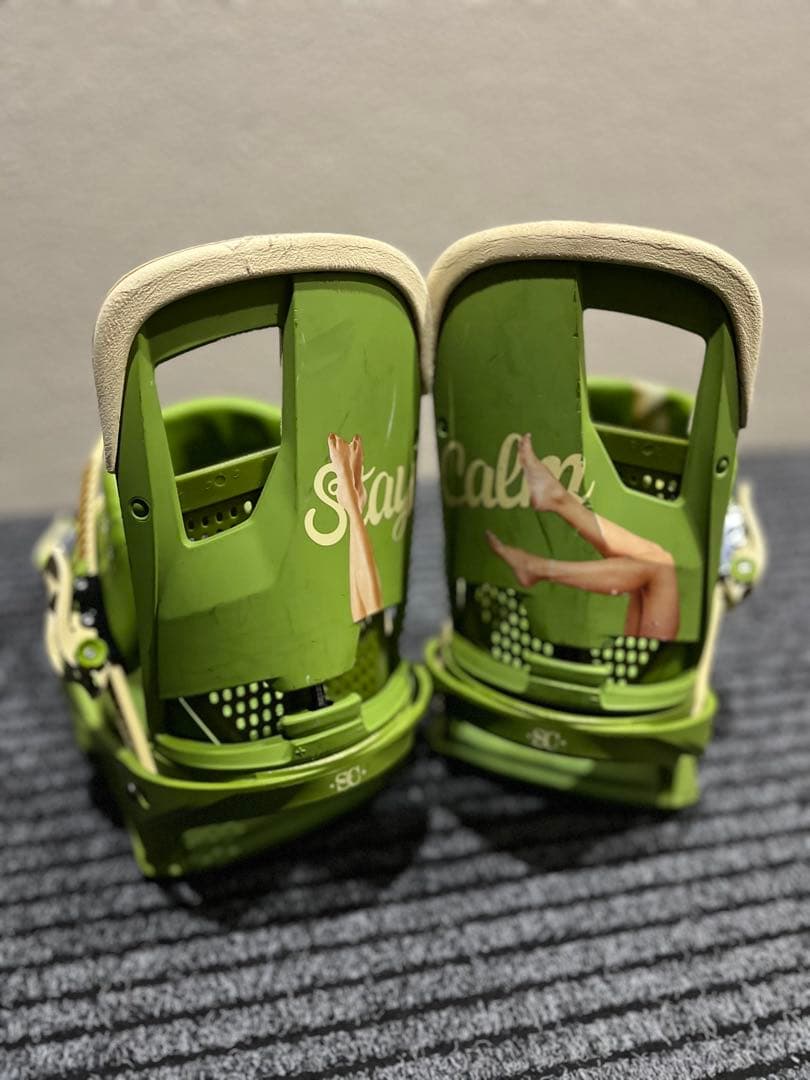 スノーボード BURTON STAY CALM BOMBER GREEN L