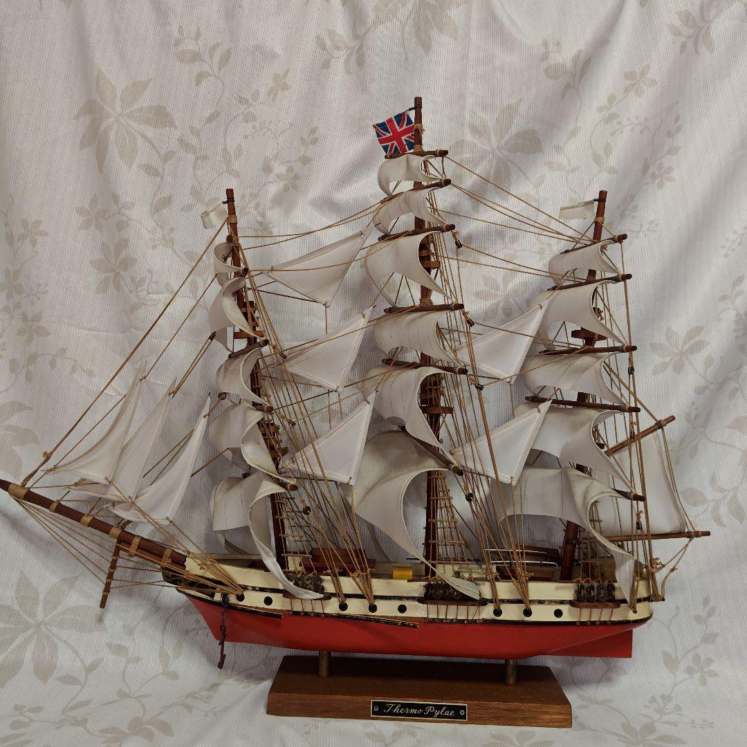 サーモピレー　ThermoPylae 帆船模型（完成品）レア　昭和レトロ