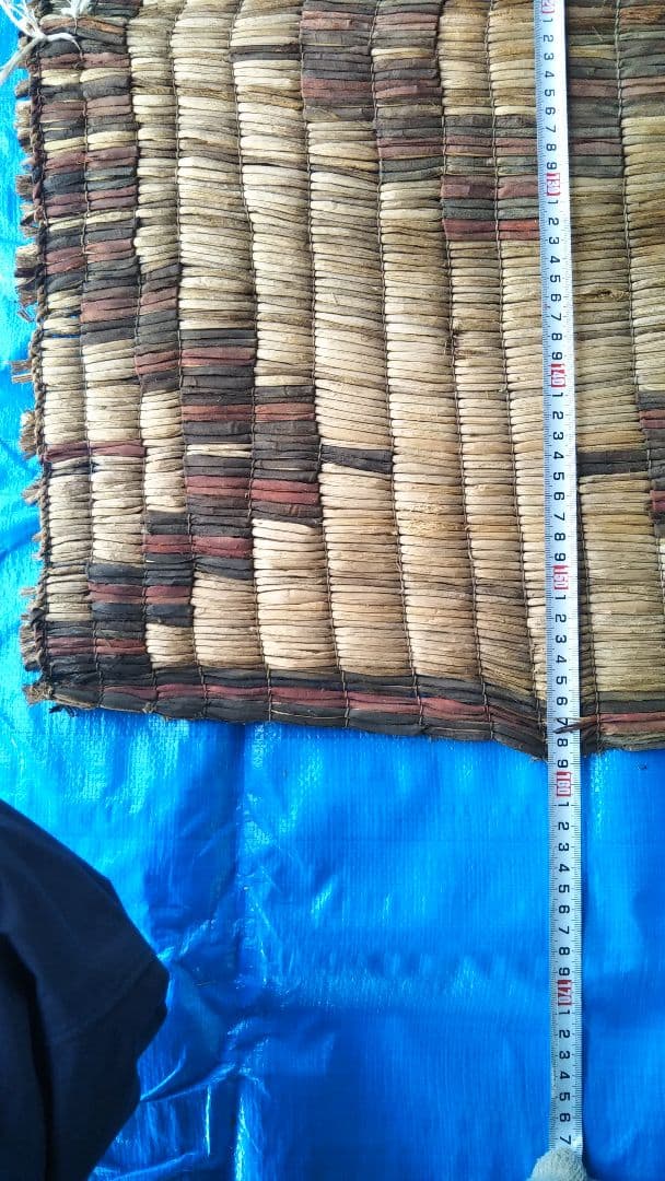 (値下げ)アイヌ花ござ!　歴史的保存品