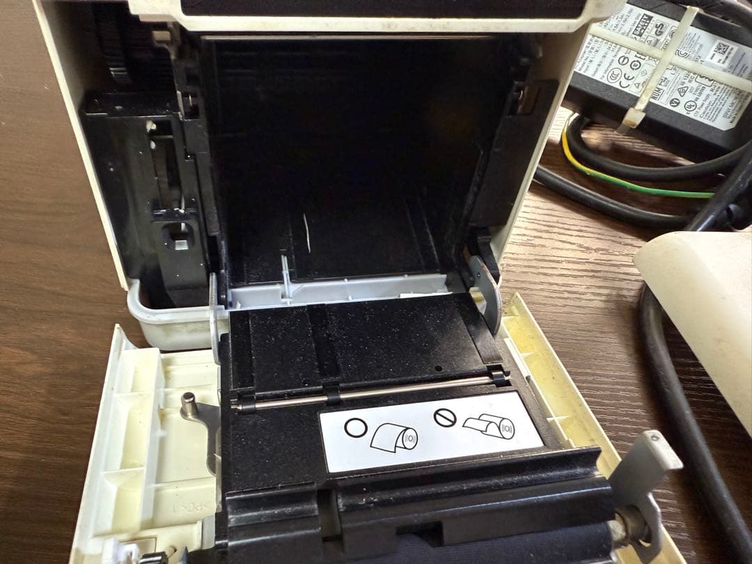 【中古品】 スター精密プリンタ MCP31LB WT【汚れあり】