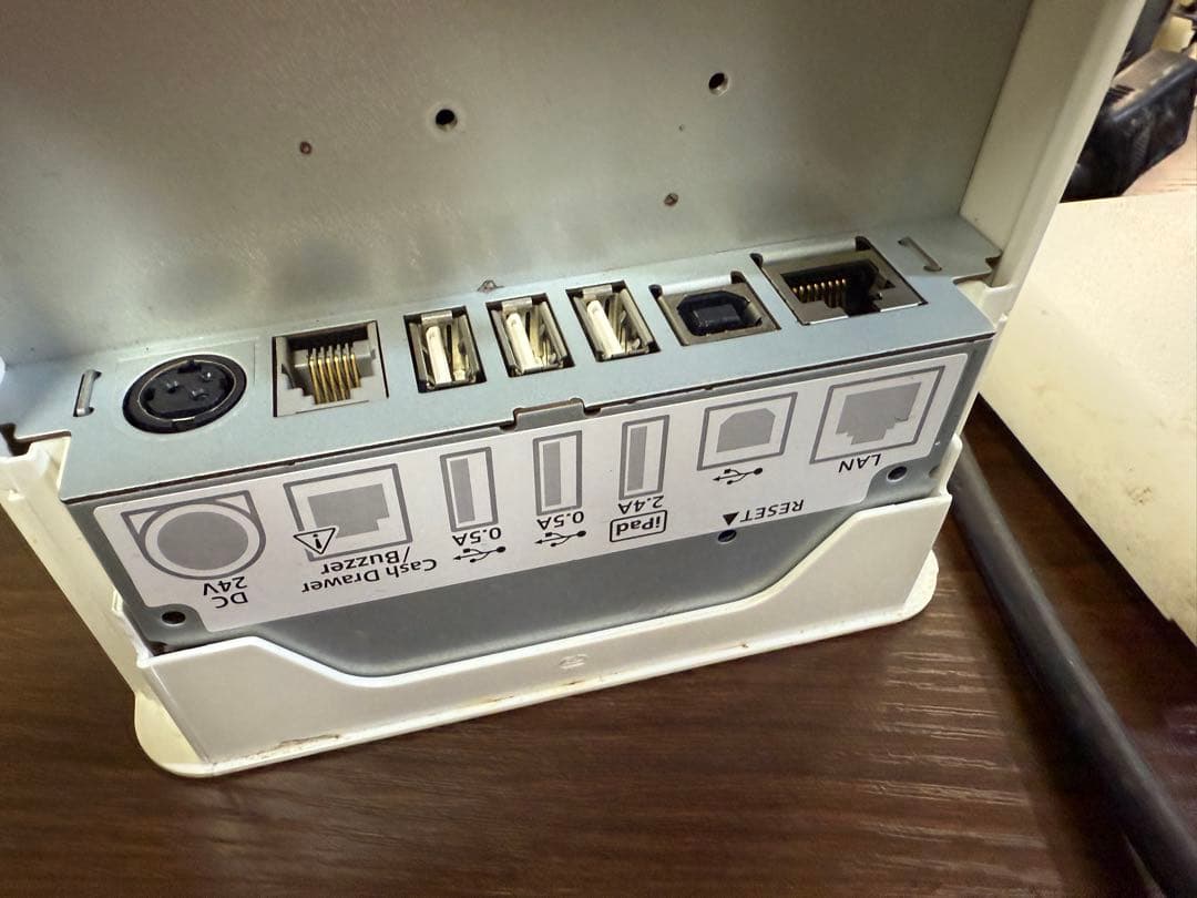 【中古品】 スター精密プリンタ MCP31LB WT【汚れあり】