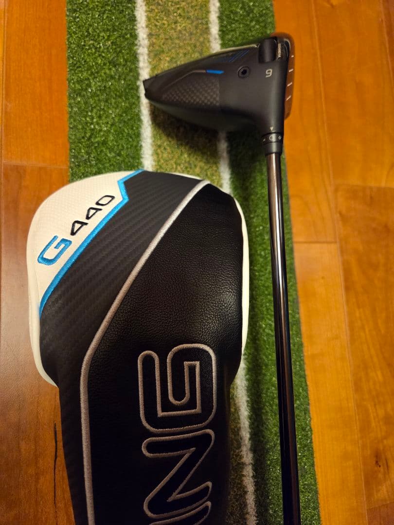G440LST ドライバー PING BLACK 65 S 9°ヘッドカバー付き
