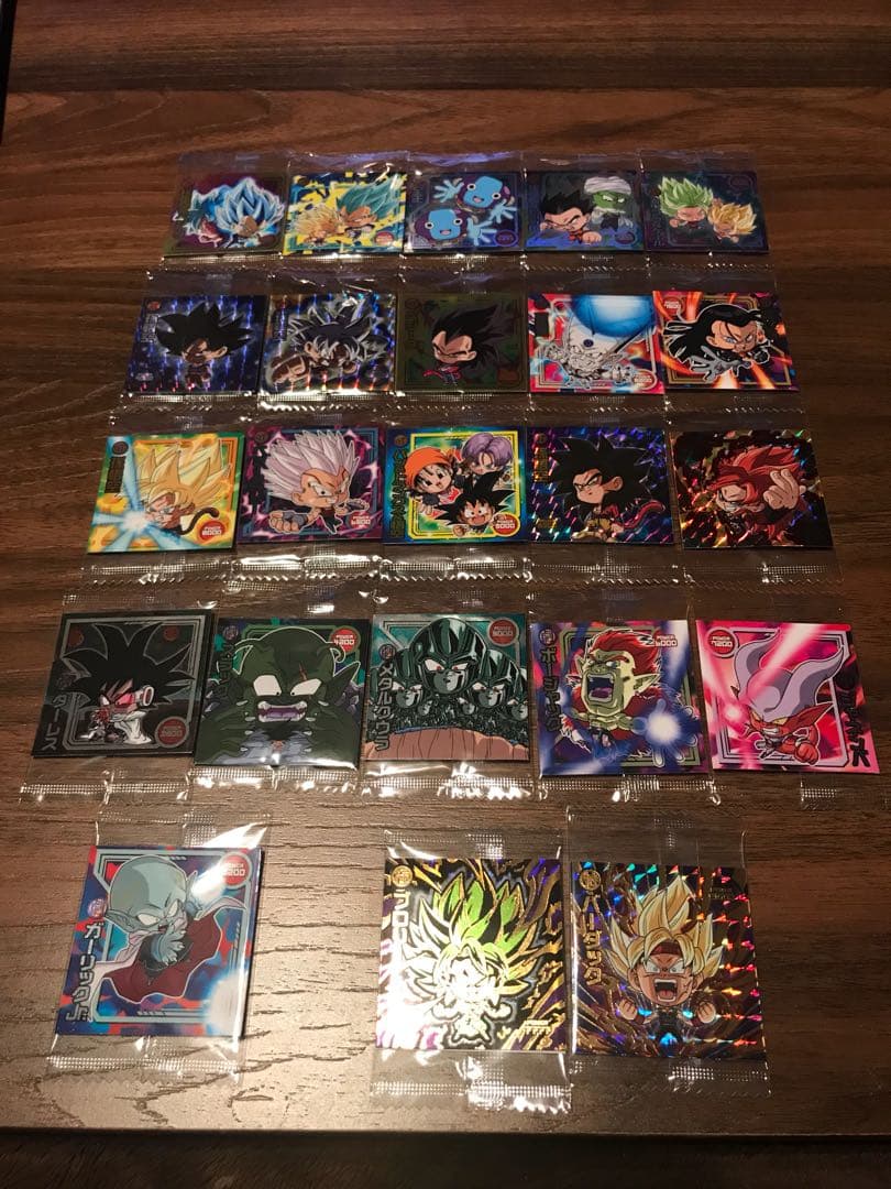 ドラゴンボールウエハース超 22種＋5000枚限定ブロリー フルコンプ