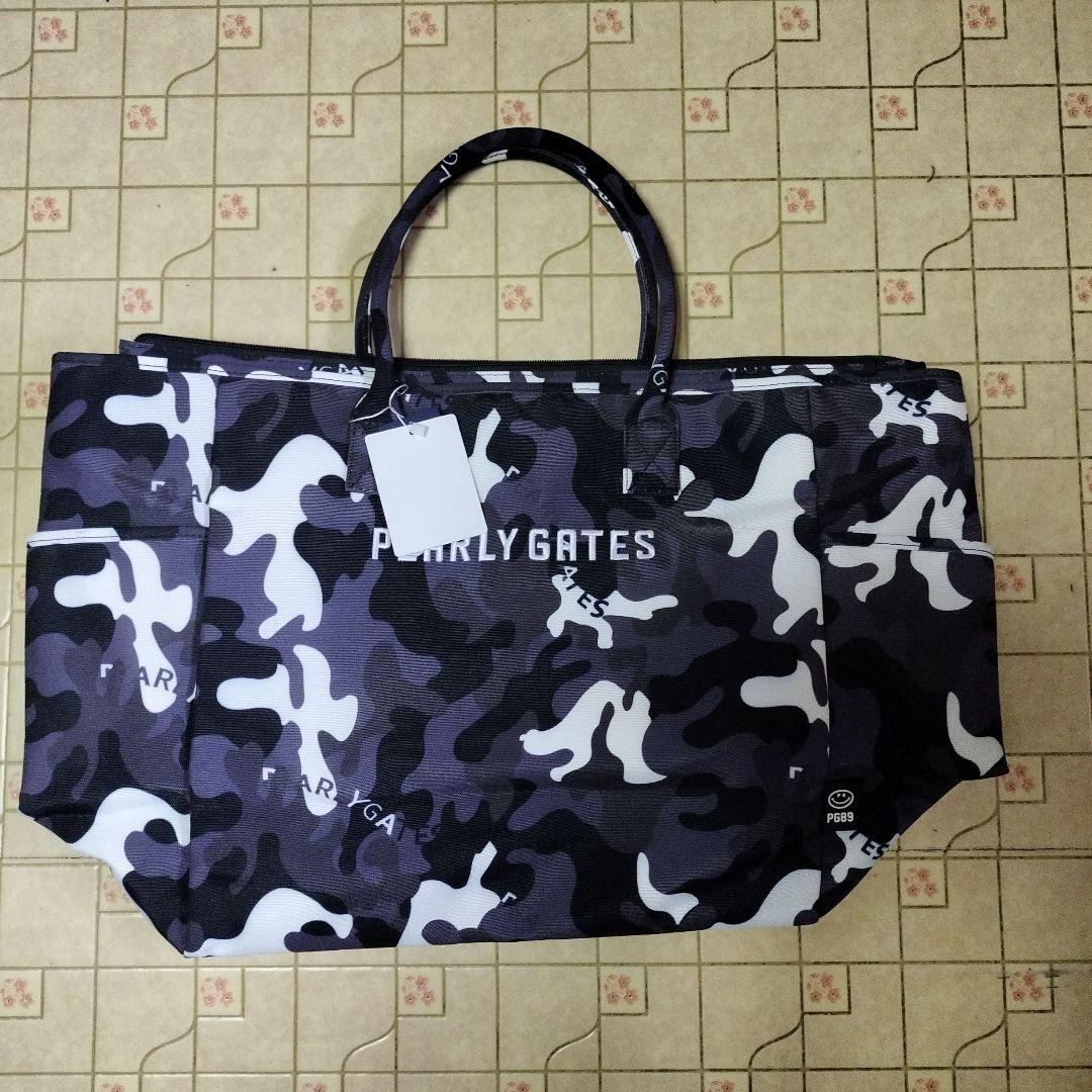 PEARLY GATES 迷彩柄バッグ 大容量 未使用品