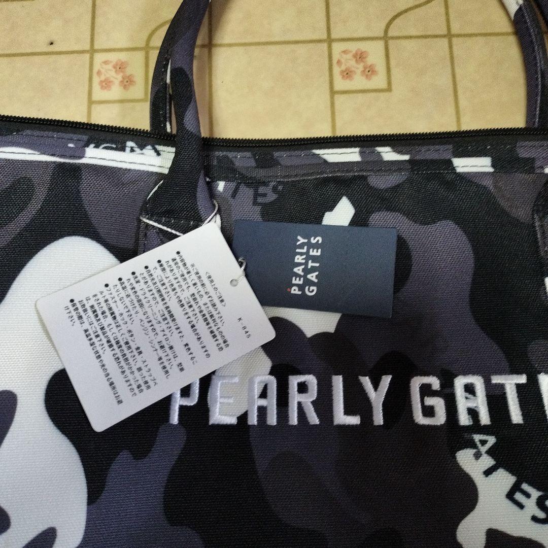 PEARLY GATES 迷彩柄バッグ 大容量 未使用品
