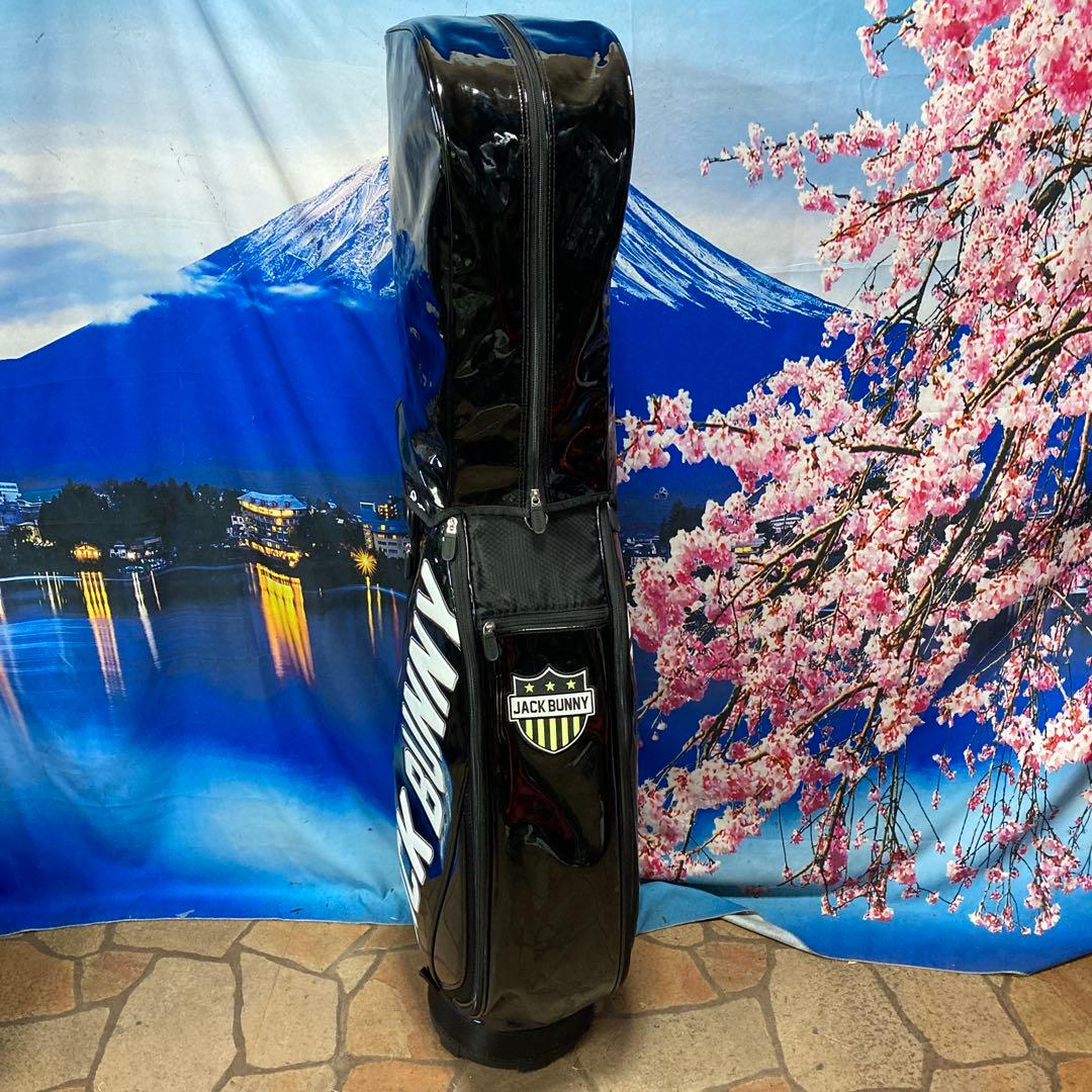 寶BU-1091 美品！ JACK BUNNY キャディバッグ ブラック