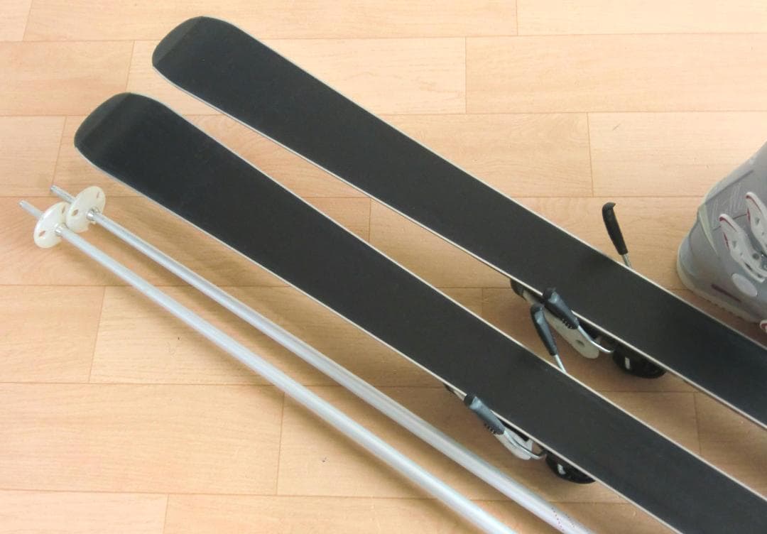 ■■送料無料■ELAN■女性用スキーセット■板152靴25-25.5■WAX済■