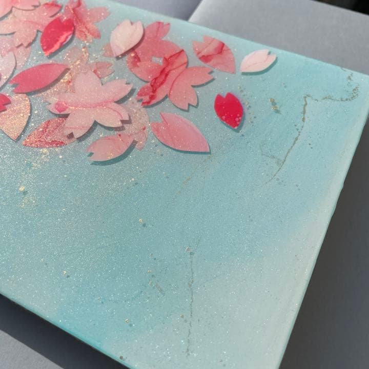 アルコールインクアート（インテリアパネル）