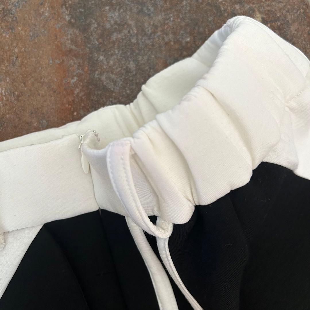 MIRROR9 セットアップ　ジャケット　スカート 星　ブラック　ホワイト