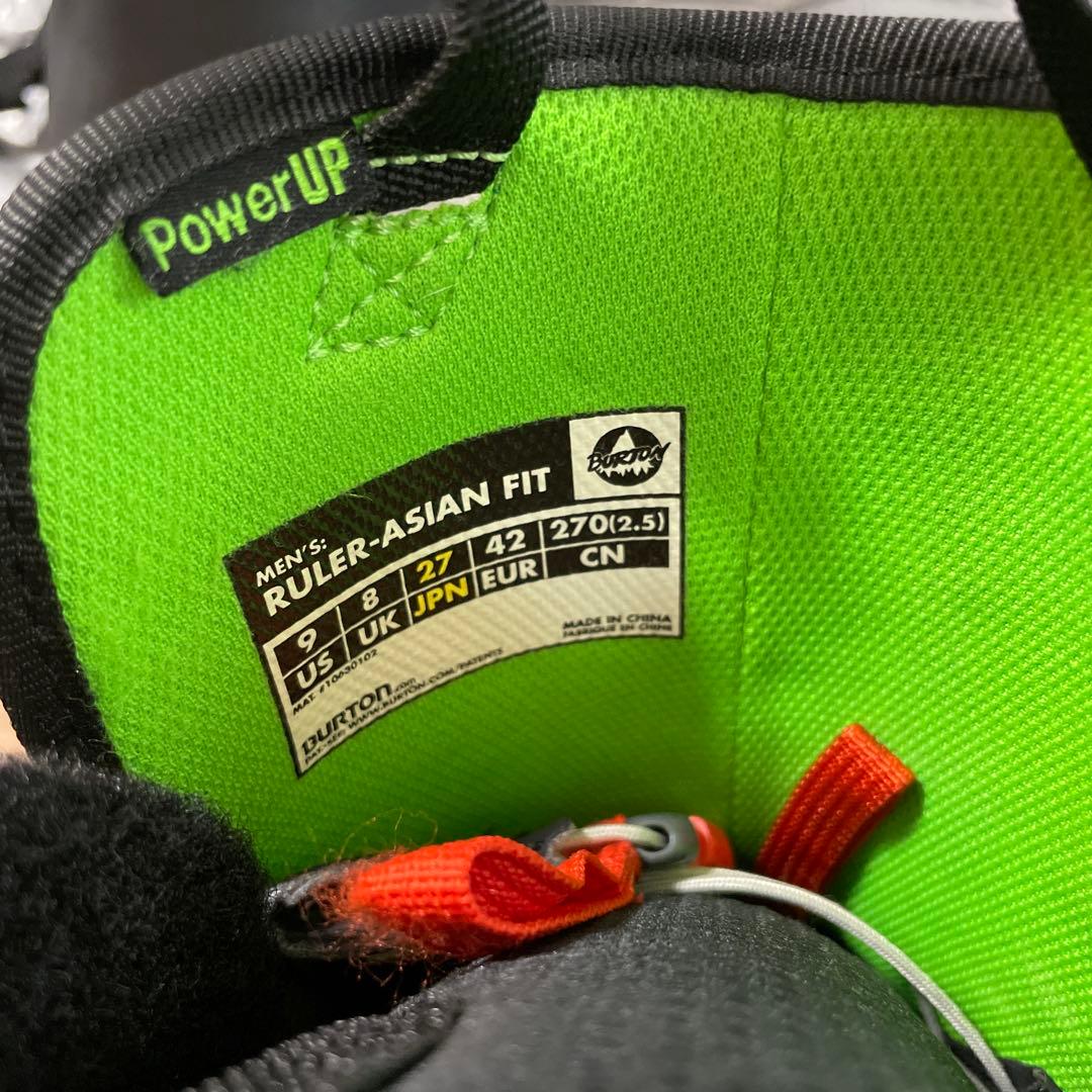 スノーボード BURTON RULER-ASIAN FIT 27cm