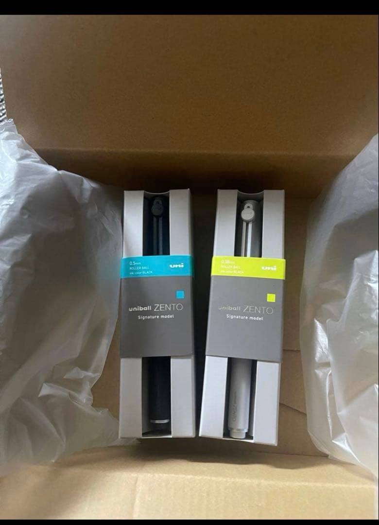 Uniball ユニボール zento ゼント シグニチャー ブラック 2本