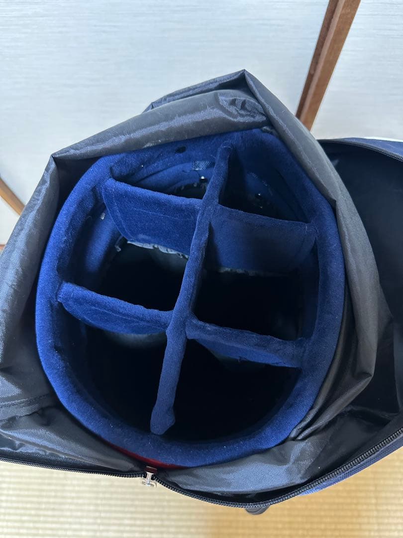 ほぼ新品　ARNOLD PALMER ネイビー ゴルフバッグ