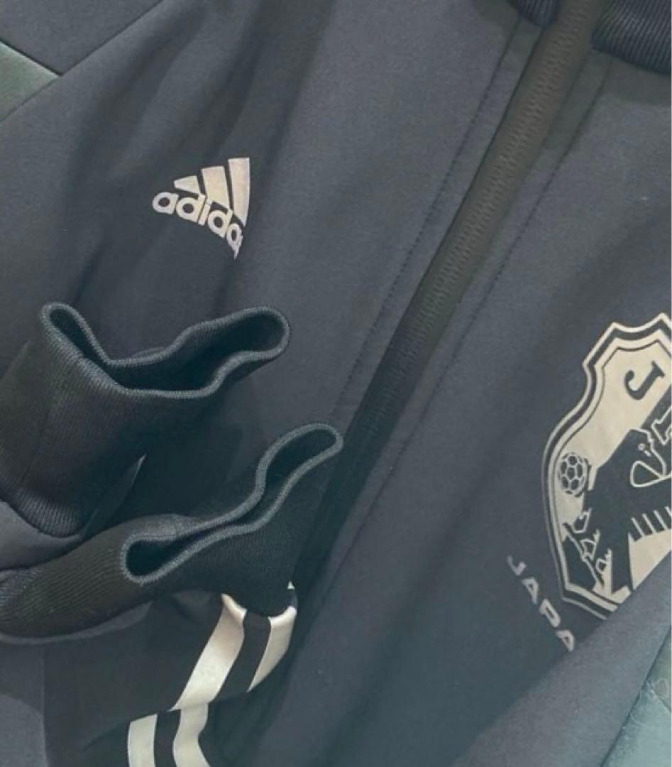 海外人気 高級感 サッカー 日本代表 adidas／トラックトップ ジャージ