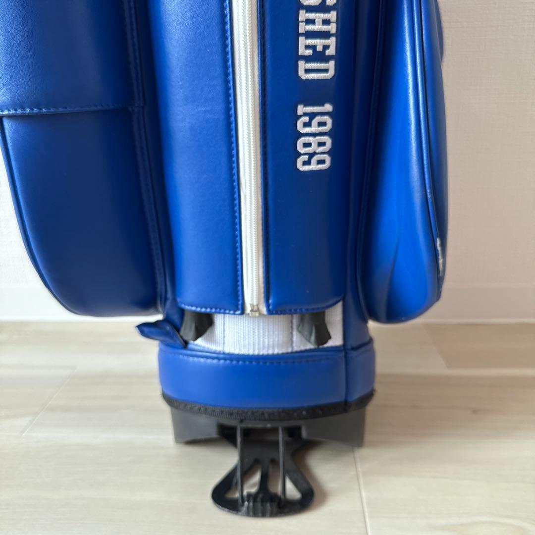 パーリーゲイツ　キャディ バッグ　ショルダー式　スタンド式　軽量　ブルー