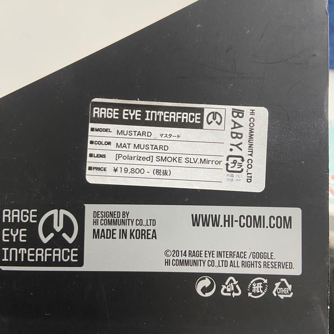 新品・未使用⭐️RAGE EYE INTERFACE スノボード　ゴーグル