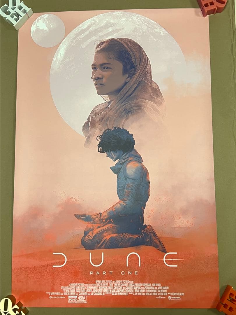 Pascal Blanche\"DUNE:Part One\"映画デューンポスター