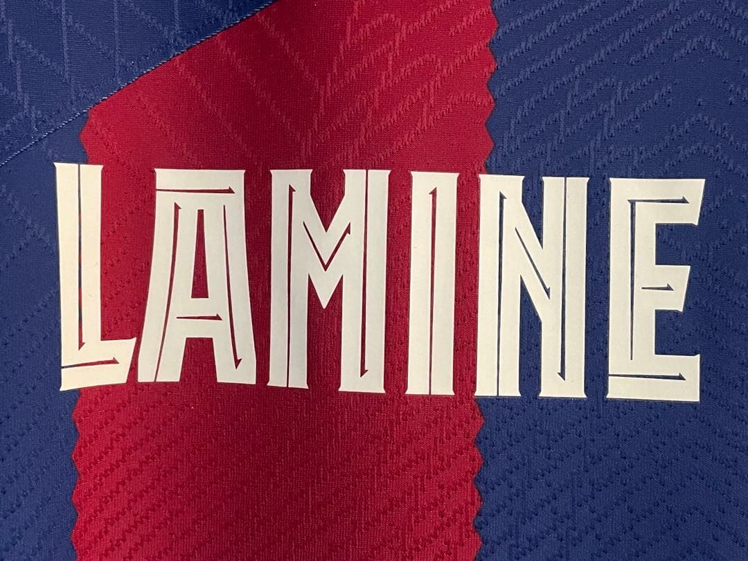 【タグ付き正規品】オーセンティック バルセロナ 23-24 ラミン ヤマル 27