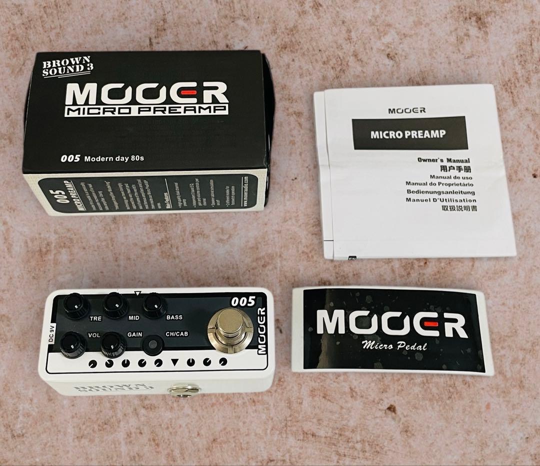 MOOER Micro PreAMP 005 プリアンプ