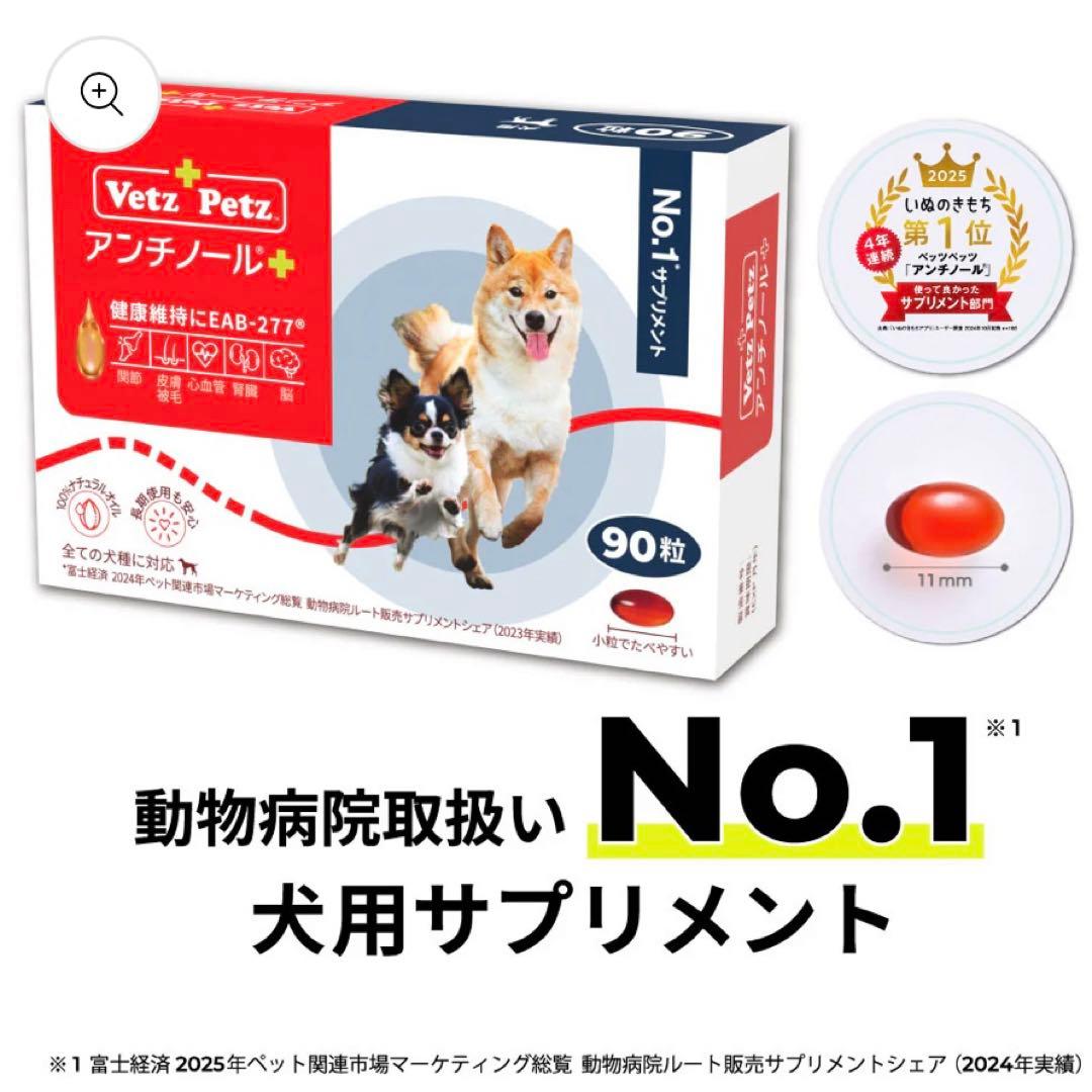 【未開封】Vetz Petz アンチノールプラス×２箱