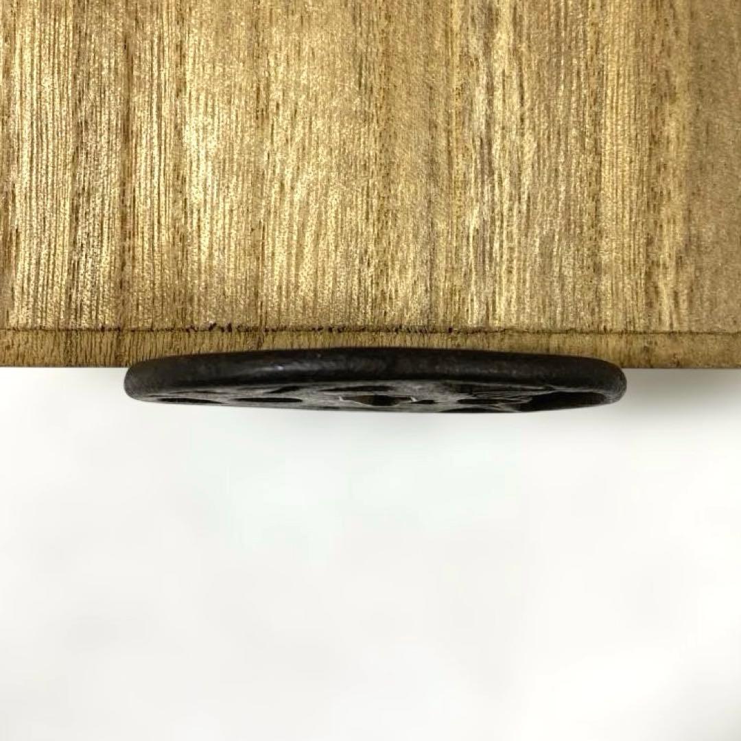 B-76 鍔　透鍔　金象嵌　武具　刀装具　骨董品　時代物　日本　美術品　工芸品