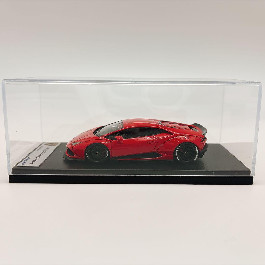✨美品✨ LookSmart 1/43 ランボルギーニ ウラカン レッド 箱付き