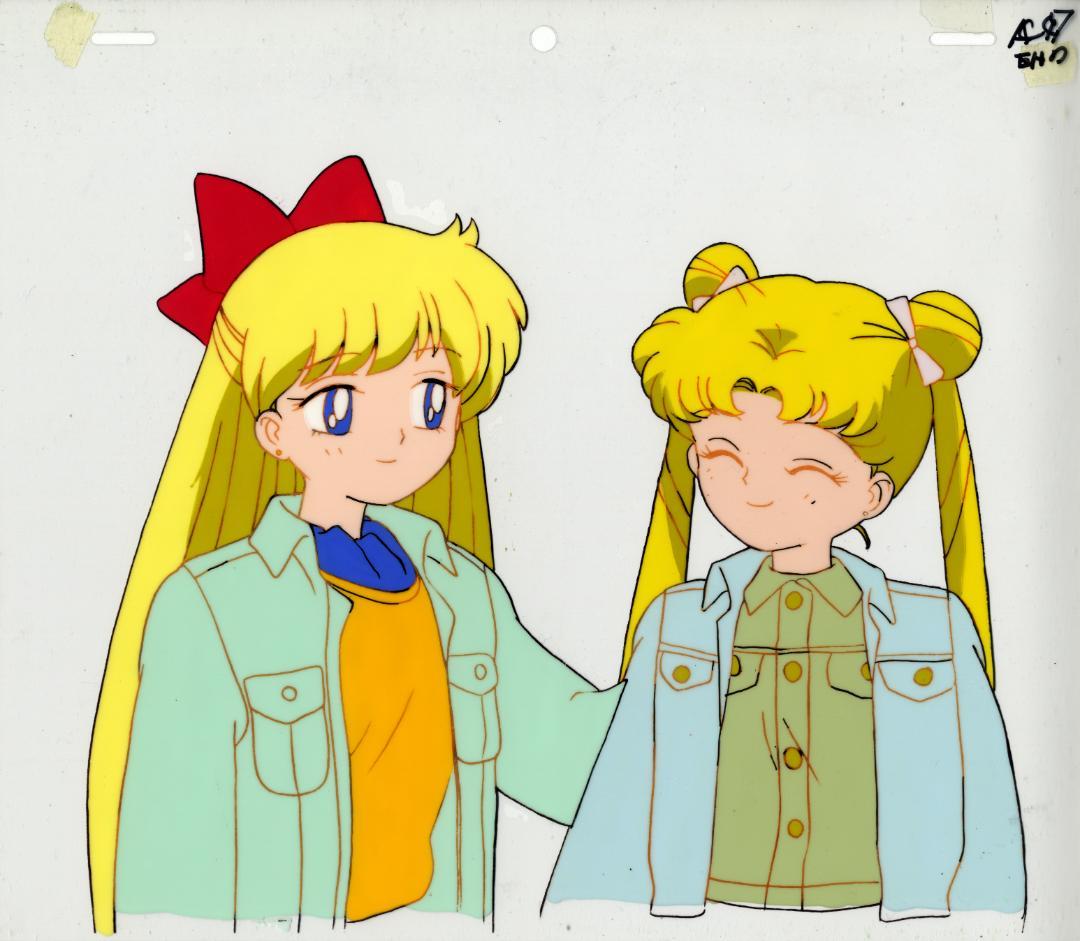 美少女戦士セーラームーン 美奈子 うさぎ セル画